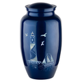 Lighthouse Mother of Pearl Urn — ISU-RJ-0171
