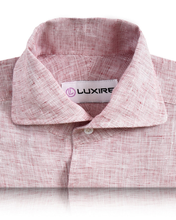 Linen: Red End on End