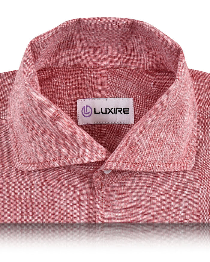 Linen:Red Chambray