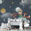 Little Prince Space Wallpaper: Solar System Stars