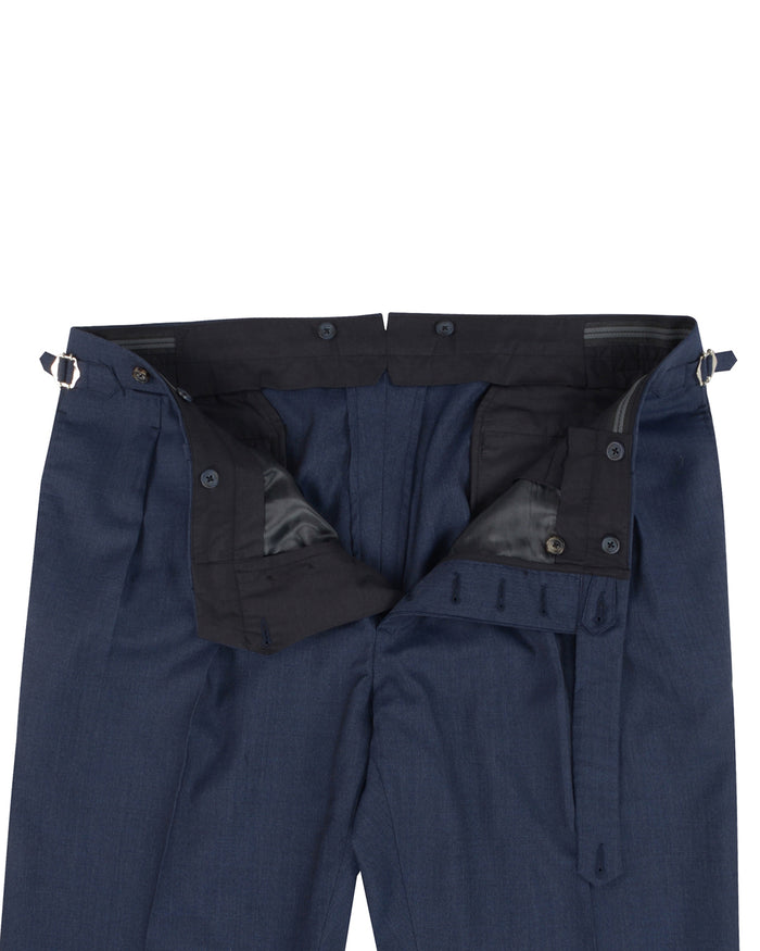 Loro Piana: Dark Blue Nailshead