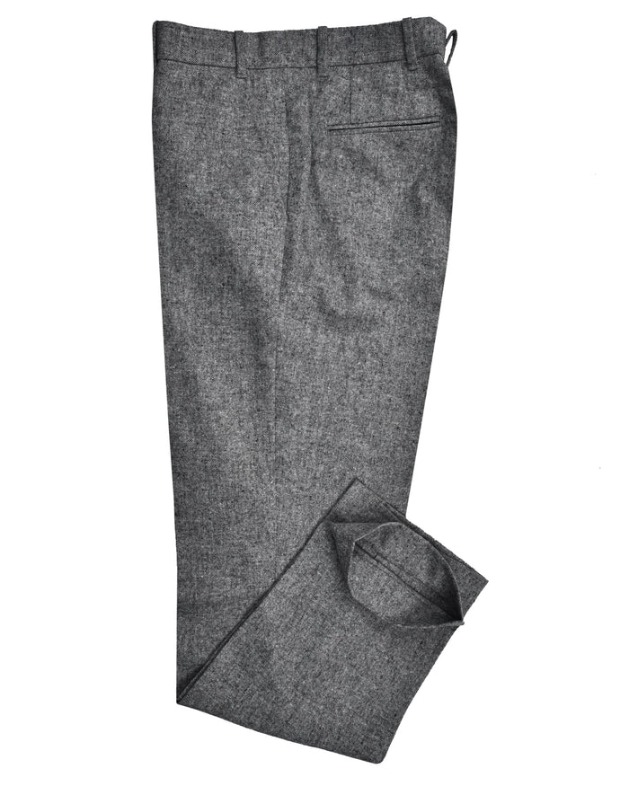 Loro Piana Grey Woolen Pant