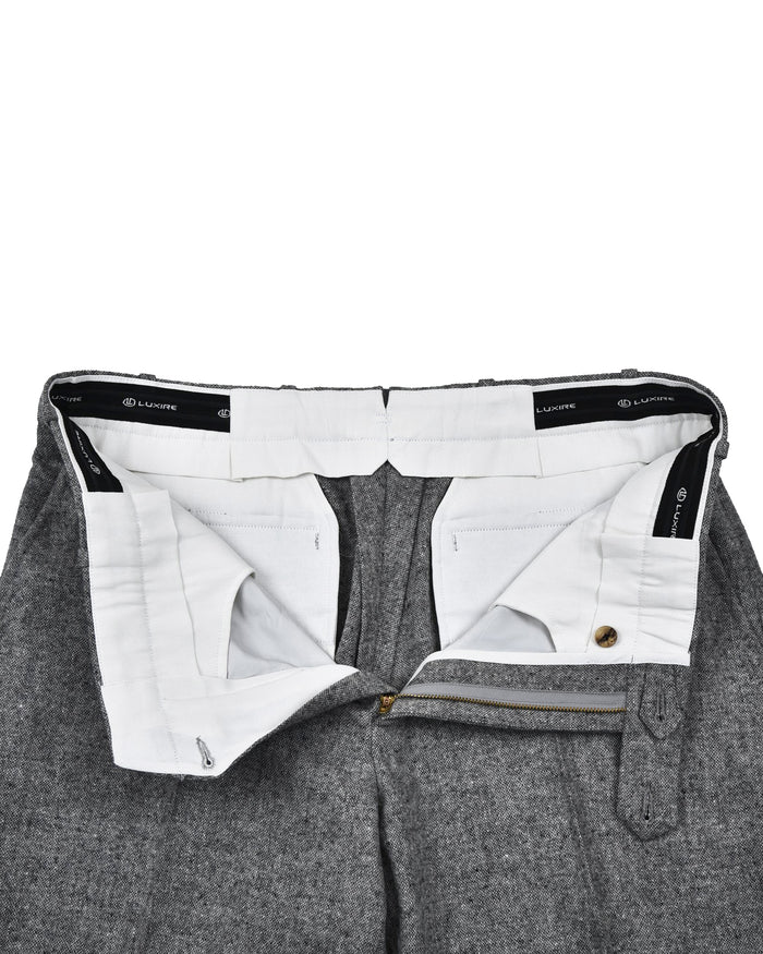 Loro Piana Grey Woolen Pant