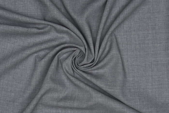 Loro Piana: Light Grey Woolen