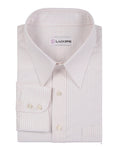 Lustrous Pink White Graph Checks Twill