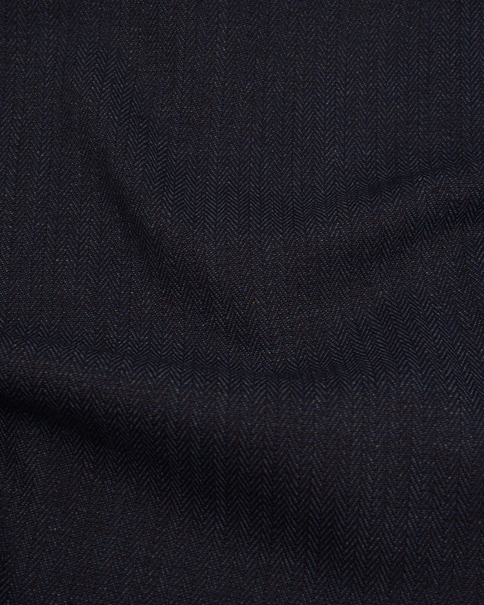 Luxire Noragi / Kimono in Indigo Herringbone