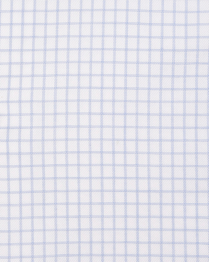 Luxire Presto: Monti Blue Dobby Graph Checks