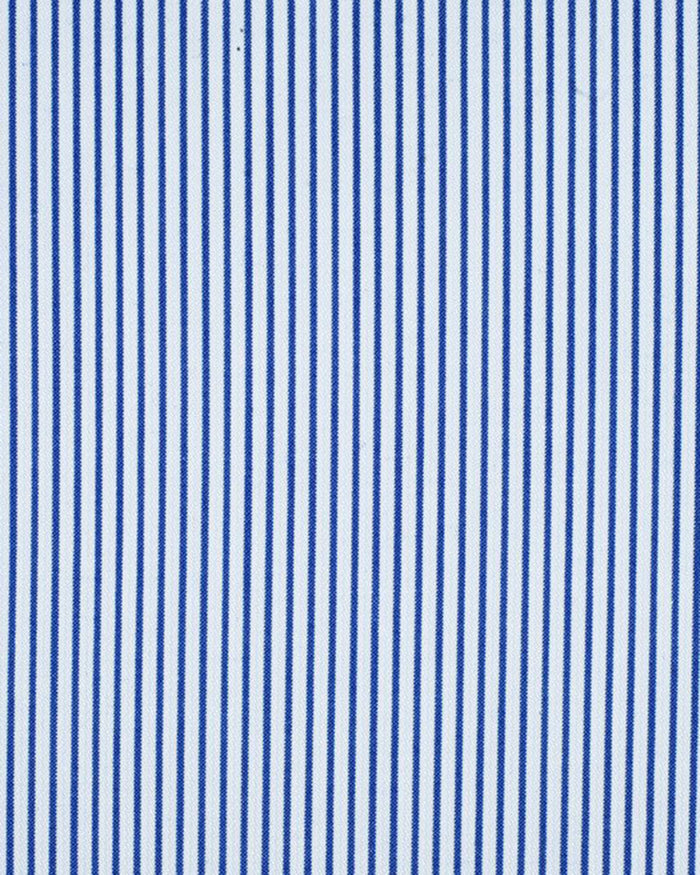 Luxire Privilege Collection Blue Stripes on White