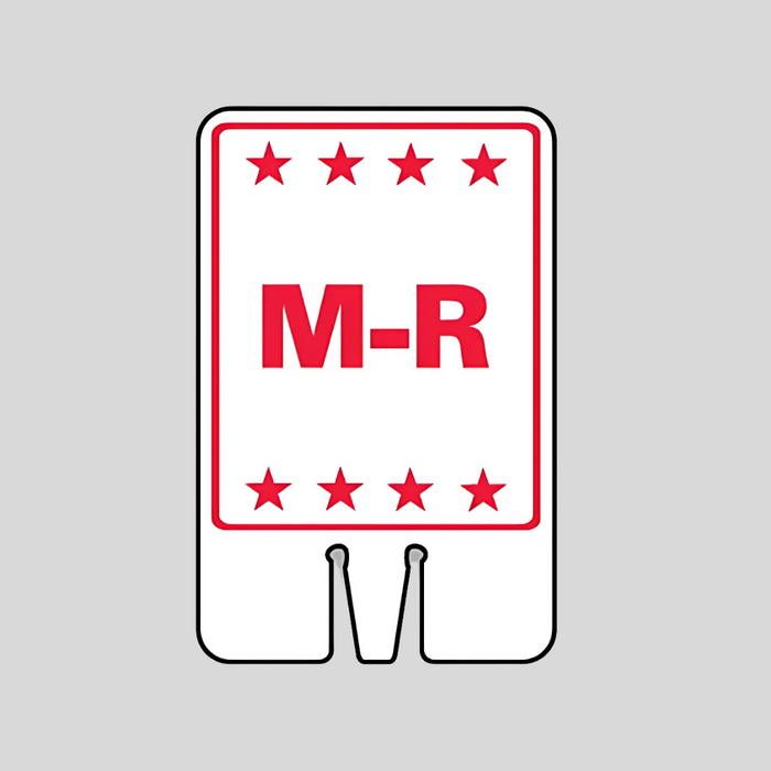 M-R Cone Topper Sign (SG-313I1)