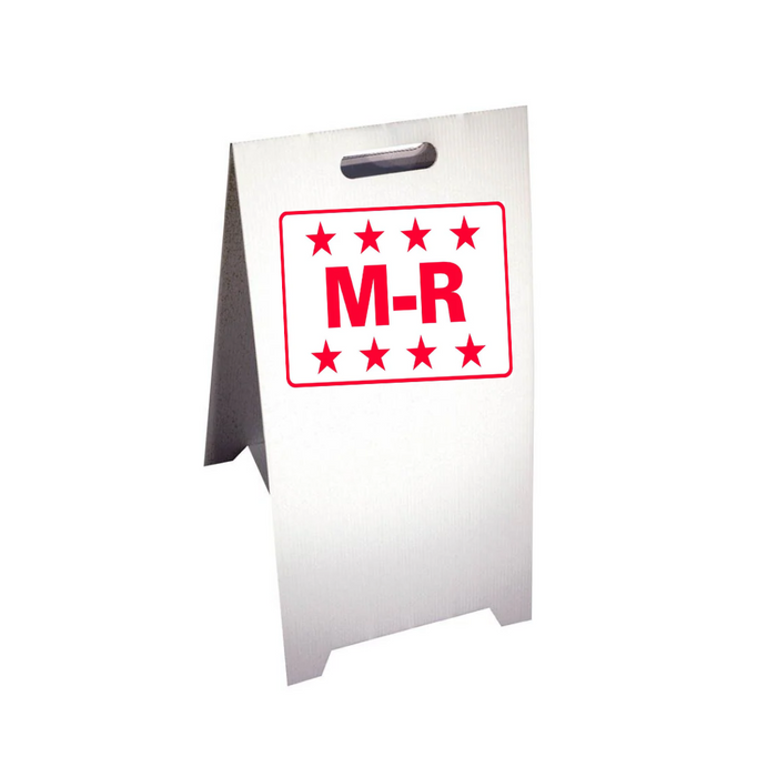 M-R Corrugated A-Frame Sign - Multi (SG-313G)