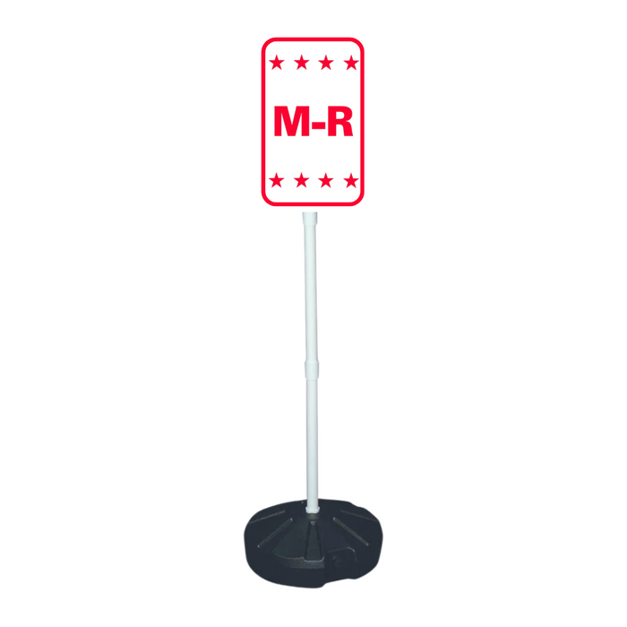 M-R Weightable Base Sign (SG-313H)