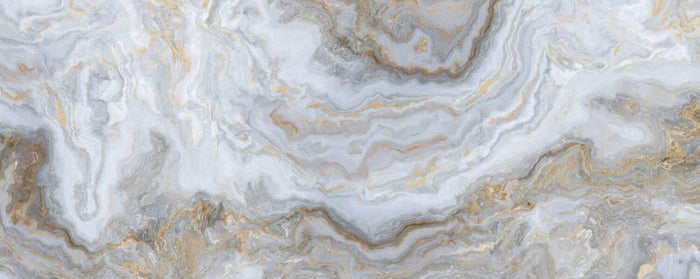 Marble Texture Peel and Stick Wallpaper: Golden Abstract Wall Mural