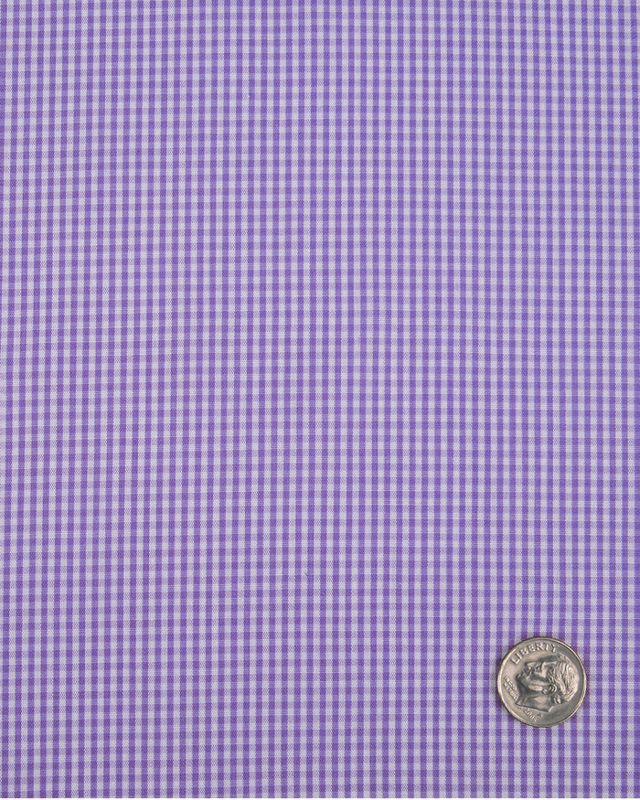 Mauve Micro Gingham