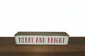 Merry and Bright - Block Sign