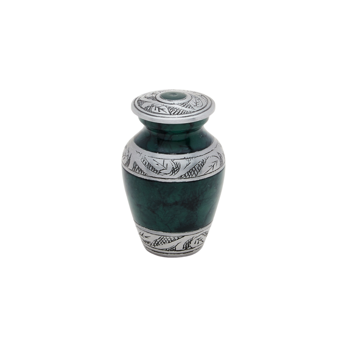 Middleton Royal Green Classic Keepsake Urn — ISU-RJ-0098