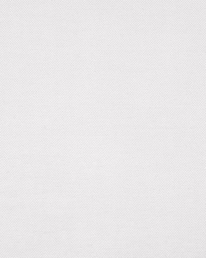 Close up of the custom oxford shirt for men by Luxire in milky white