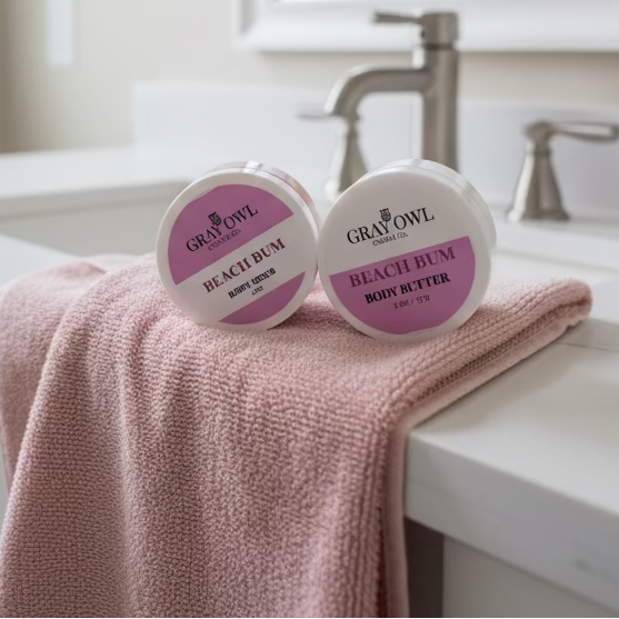 Mini Body Butter and Body Scrub Duo | Selfcare Set