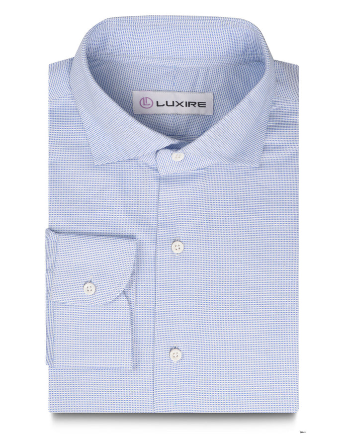 Monti Blue White Houndstooth