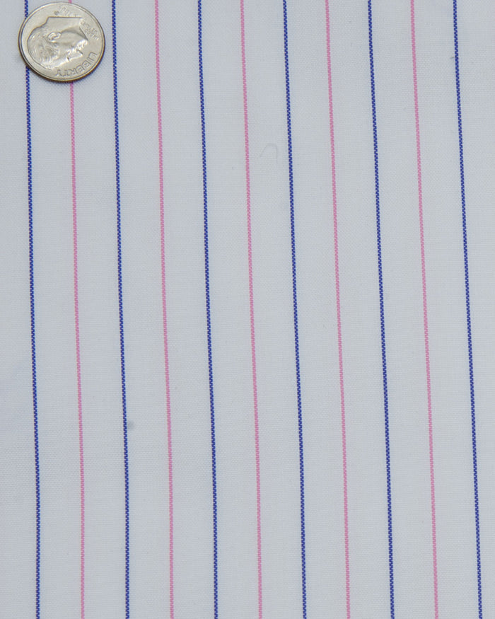 Monti Pink Blue Pinstripes