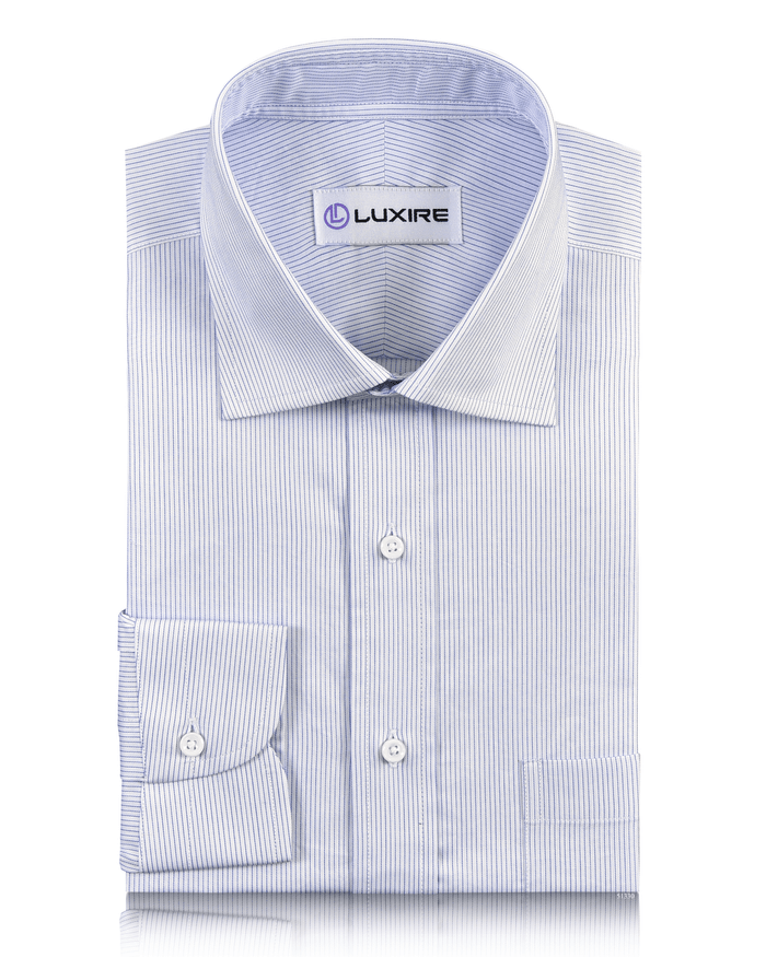 Monti White & Blue Shirt