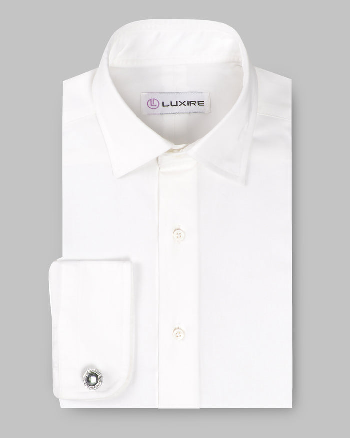Monti White Soft Dress Shirt