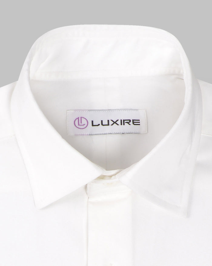Monti White Soft Dress Shirt