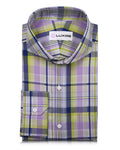 Muave Blue Lime Checks 140/2