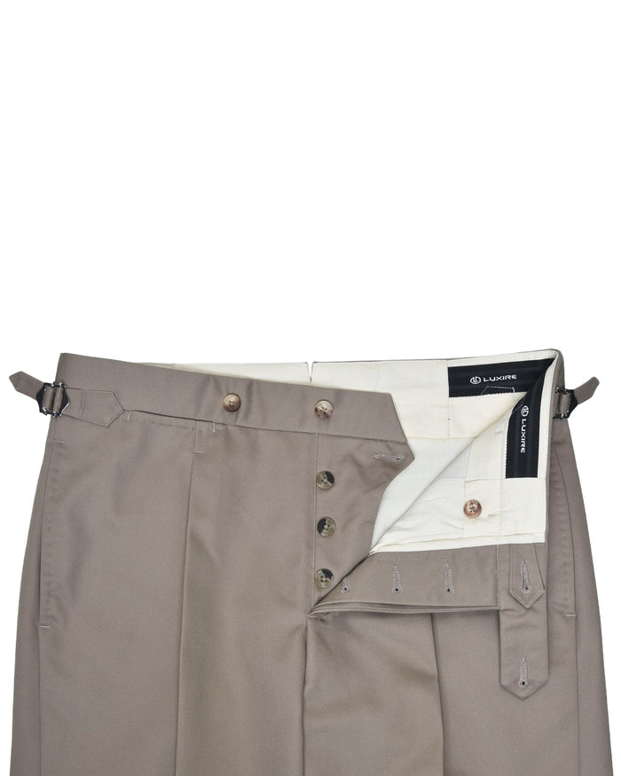 Mushroom Khaki Twill