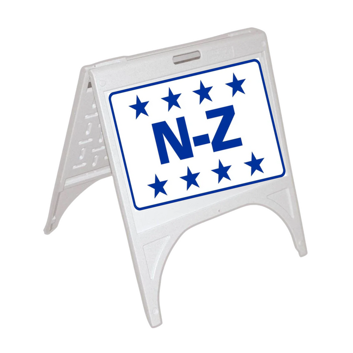 N-Z Small A-Frame Sign (SG-310D)