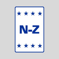 N-Z Small Wall Sign (SG-310JS)