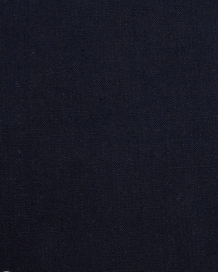 Close up view of custom  jeans for men by Luxire in navy