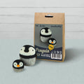 Needle Felting Kit – DIY penguin craft kit for beginners
