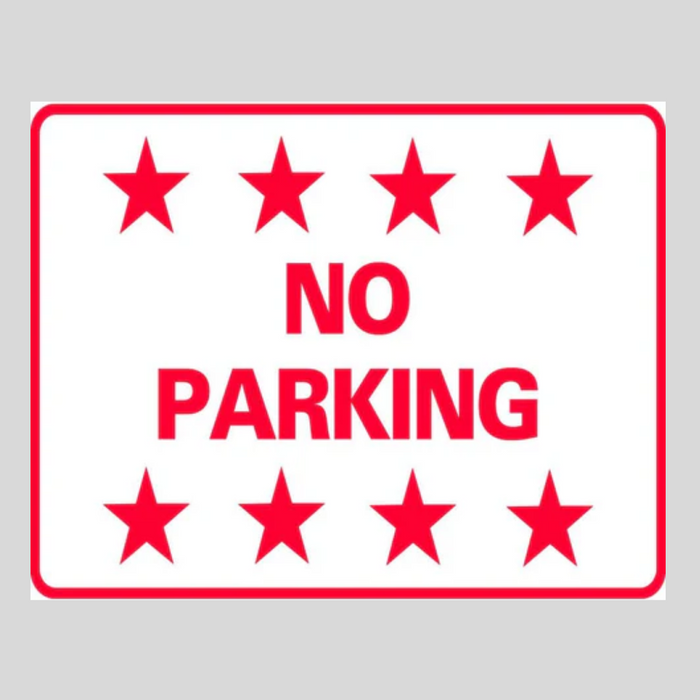NO PARKING Small A-Frame Sign (SG-209D)