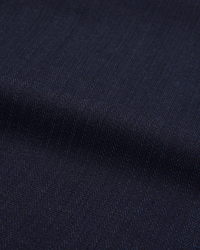 Noragi in Indigo Herringbone