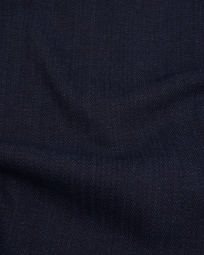 Noragi in Indigo Herringbone