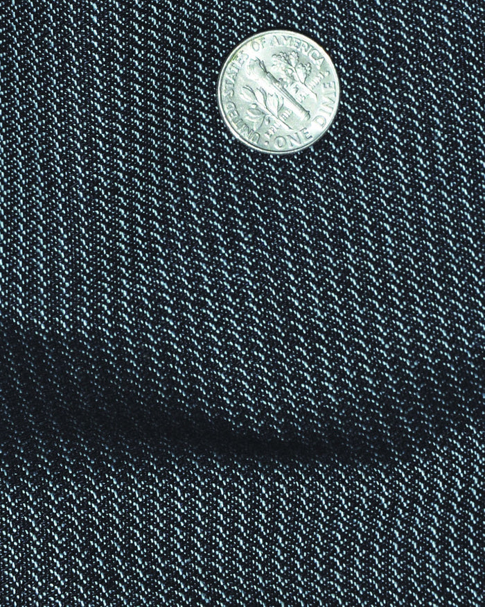 Noragi in Textured White on Phantom Black Stripes