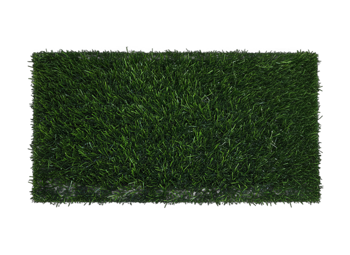 Realistic double-green thatch on the Synthetic Grass Canada