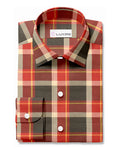 Olive Maroon Tartan