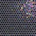 Opal Solids Disco Iridescent Recycled Glass Mosaics at BELK Tile - OPS-5/8x5/8-DISCO-IRD