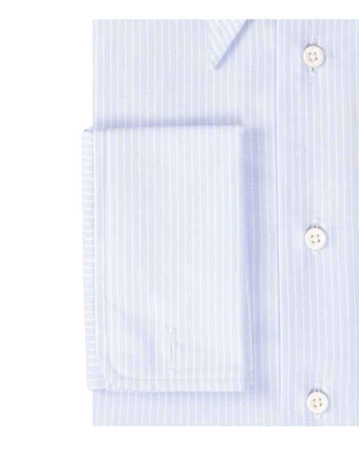 Pale Blue Candy Stripes