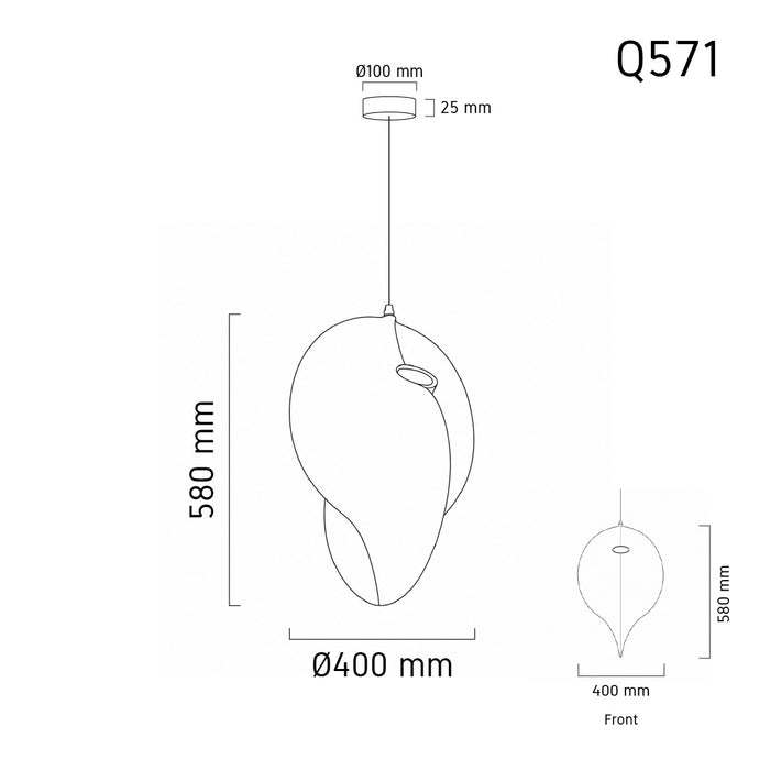 Pendant Lamp Monaco Q571