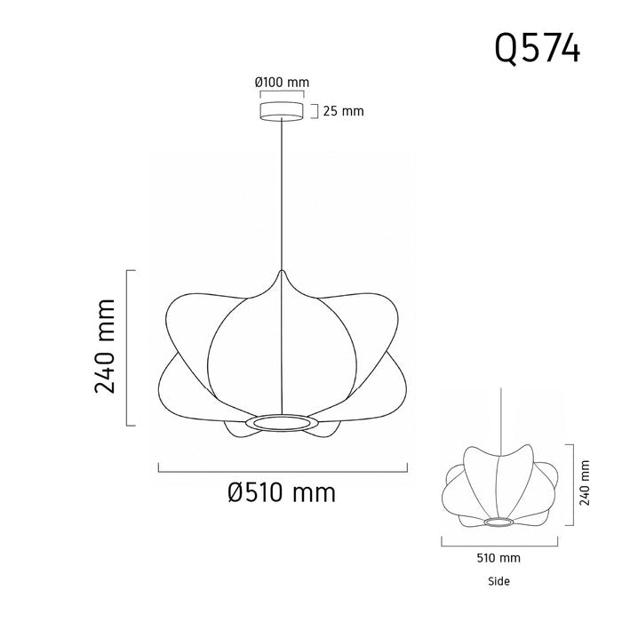 Pendant Lamp Sora Q574