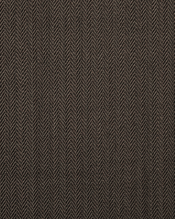 Performance Chino: Brown Herringbone