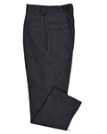 Performance Chino: Grey Herringbone