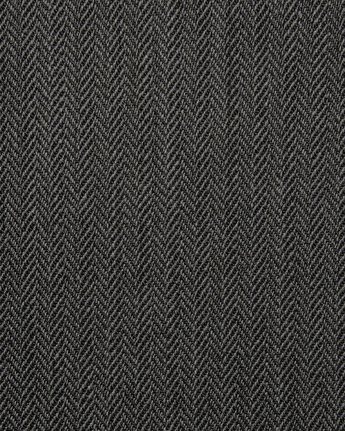 Performance Chino: Grey Herringbone