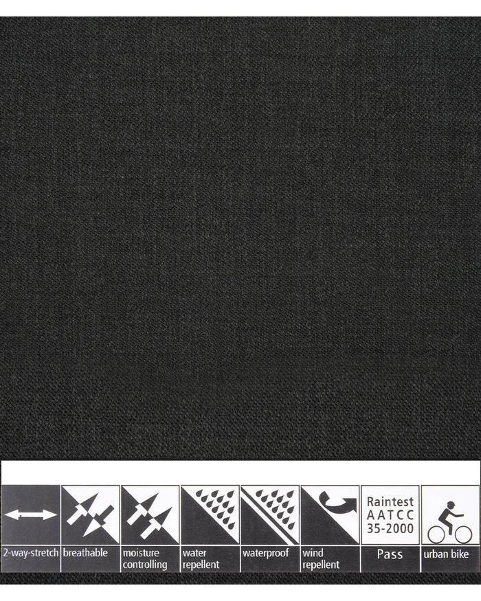 Performance Merino: Charcoal Grey Twill