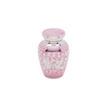 Pink Loving Doves Brass Keepsake Urn — ISU-RJ-0082