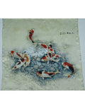 Pocket Square - Koi fish