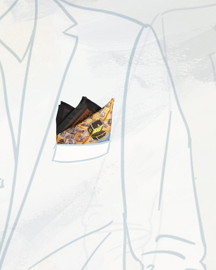 Pocket Square-Pirate Invasion