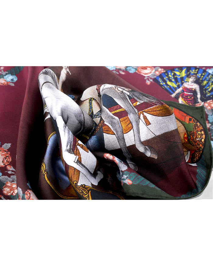 Pocket Square-World Of Circus
